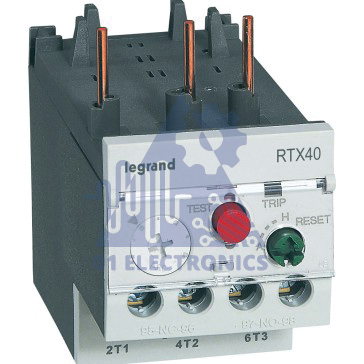 Thermal overload relay RTX³ 40 for CTX³ 22 and 40 – non diff.