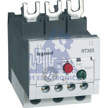 Thermal overload relay RTX³ 65  – for CTX³ 65 – non diff.